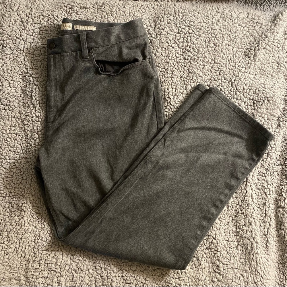 Dark Gray Stretch Jeans